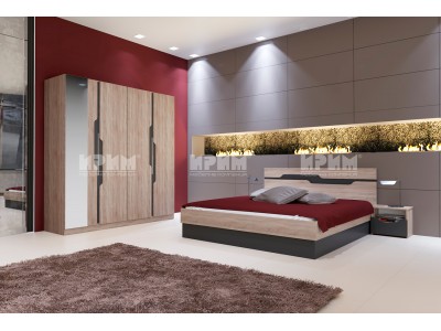 Σετ Κρεβατοκάμαρας City 7012